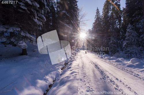 Image of winter road