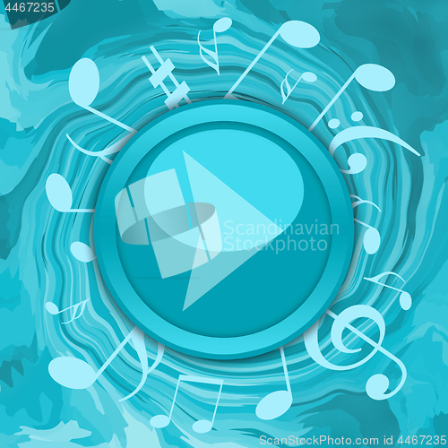 Image of Music play button