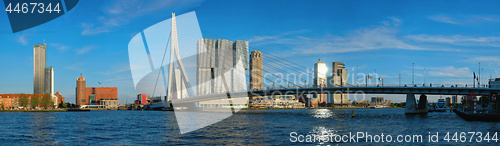 Image of Rotterdam cityscape , Netherlands