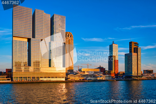 Image of Rotterdam cityscape ,  Netherlands