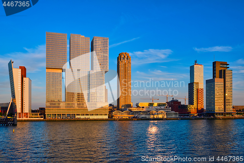Image of Rotterdam cityscape ,  Netherlands