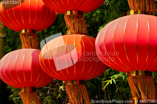 Image of Chinese traditional lanterns