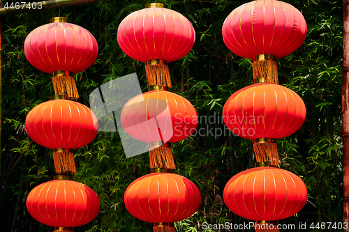 Image of Chinese traditional lanterns