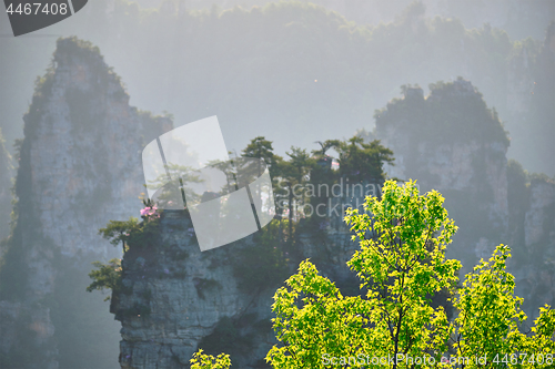 Image of Zhangjiajie mountains, China