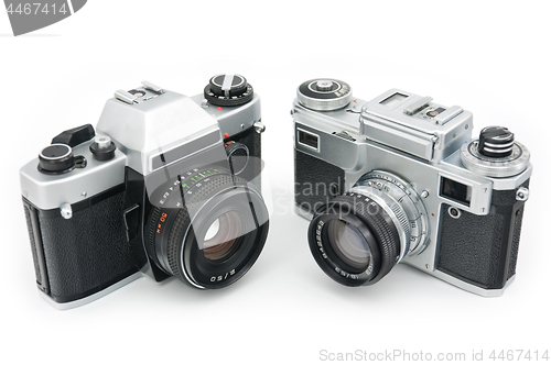 Image of film cameras 