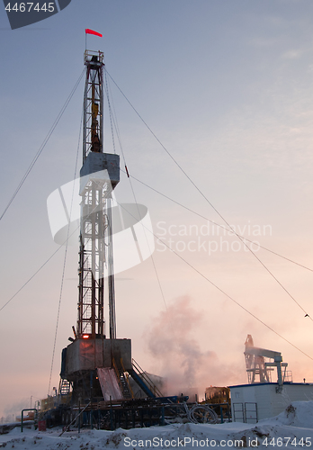 Image of Drilling rig.