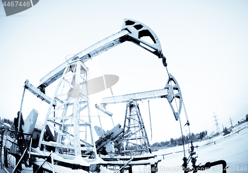 Image of two oil pump