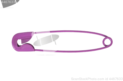 Image of Purple safety pin