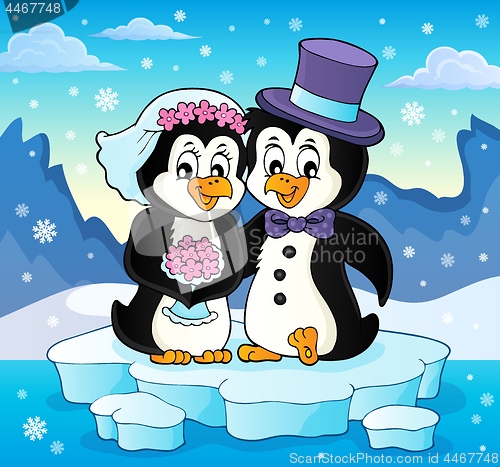 Image of Penguin wedding theme image 4
