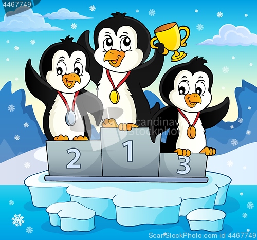 Image of Penguin winners theme image 3