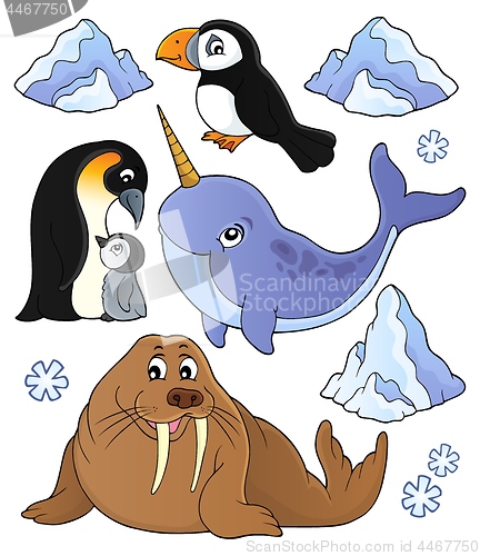 Image of Winter animals topic set 1