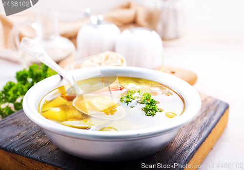 Image of vegetable soup