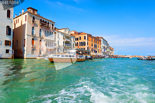 Image of Touristic Venice in summer