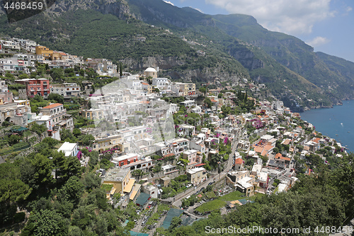 Image of Aerial Positano