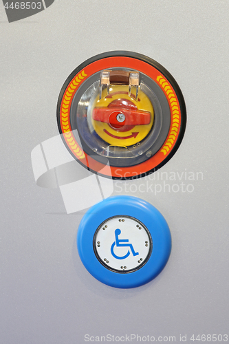 Image of Handicap Push Button