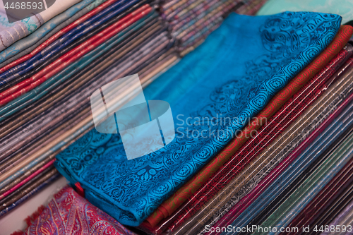 Image of multicolored textile