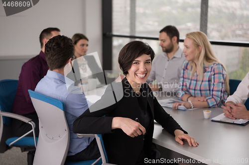 Image of Portrait of successful Businesswoman