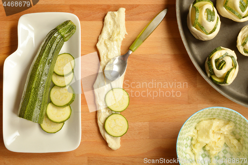 Image of Zucchini rolls