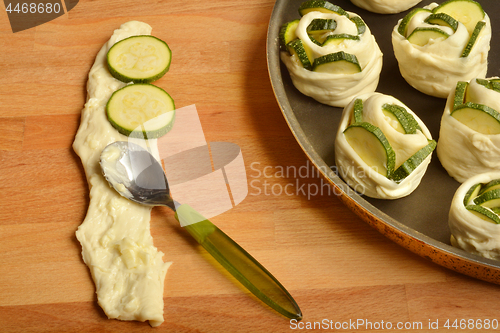Image of Zucchini rolls