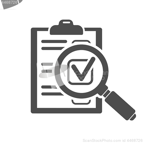 Image of Audit and Test Flat Icon Set