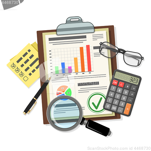 Image of Auditing, Tax process, Accounting Concept