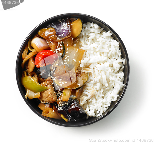 Image of bowl of asian food