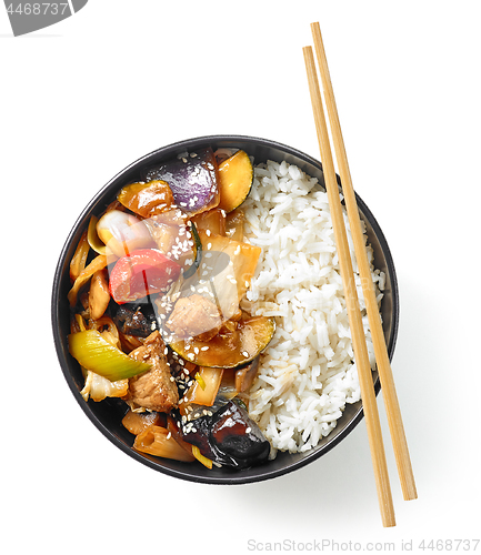 Image of bowl of asian food