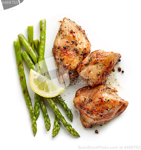 Image of roasted chicken meat