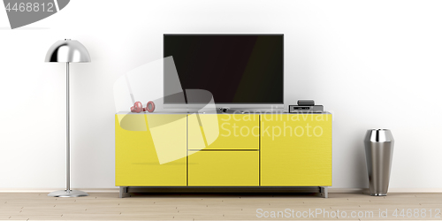 Image of Led tv in the living room