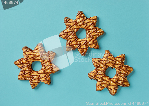 Image of star shaped cookies