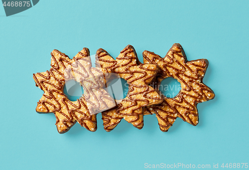 Image of star shaped cookies