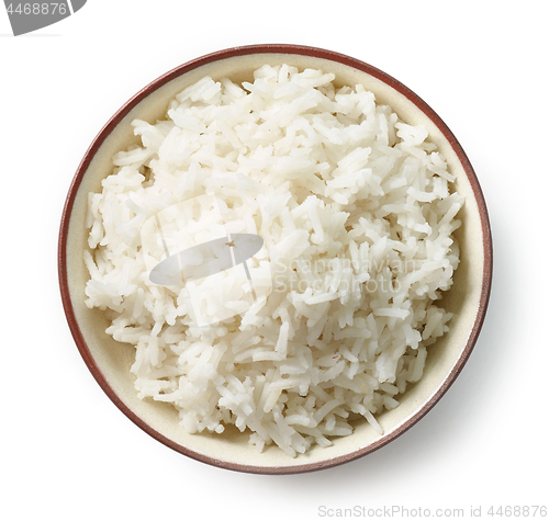 Image of bowl of boiled rice