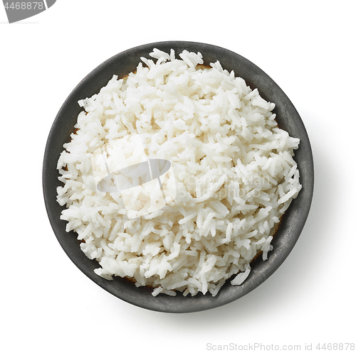 Image of bowl of boiled rice