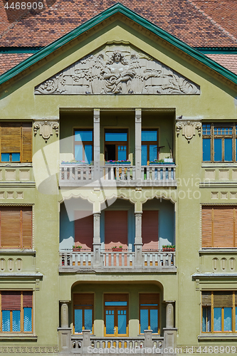 Image of Facade of an Old Building