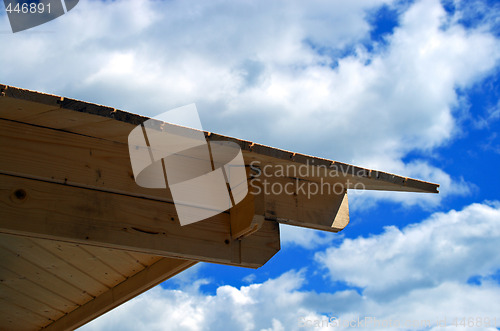 Image of Incomplete Chalet Roof