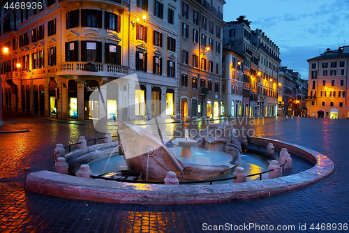 Image of Famous fountain in Rome