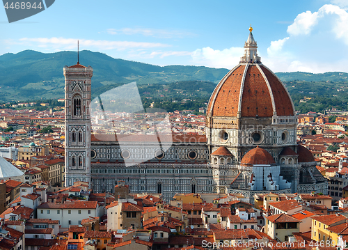 Image of View on Florence cathedral