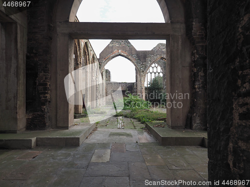 Image of St Peter ruined church in Bristol