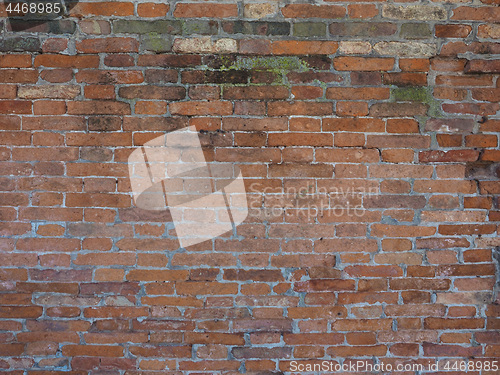 Image of Red brick wall background
