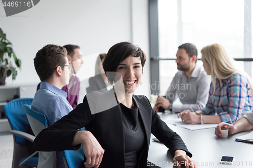 Image of Portrait of successful Businesswoman