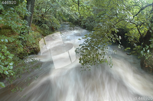Image of fast river