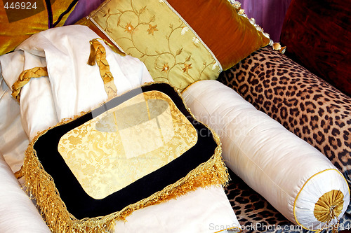 Image of Golden pillows