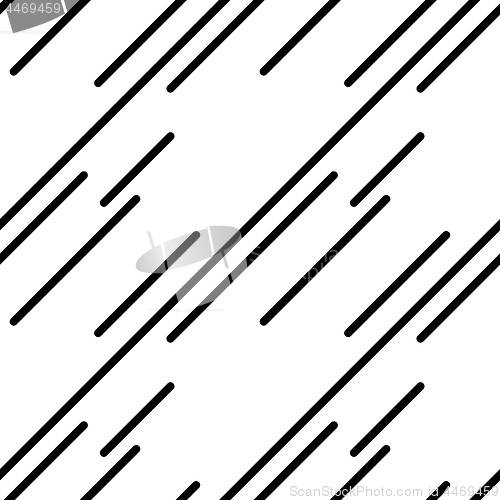 Image of Vector geometric pattern in black and white style on a white background.