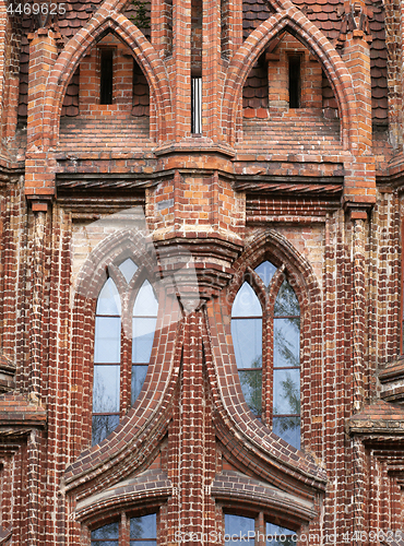 Image of St. Anna's Church in Vilnius, Lithuania