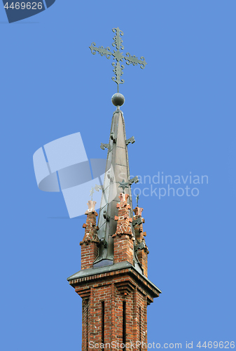 Image of St. Anna's Church in Vilnius, Lithuania