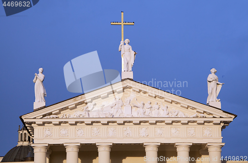 Image of St. Stanislaus and St Ladislaus cathedral in Vilnius