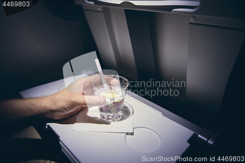 Image of Alcohol drink on board