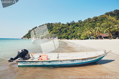 Image of Boat on the beach