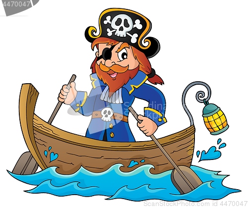 Image of Pirate in boat topic image 1