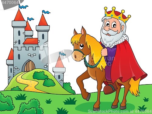 Image of King on horse theme image 4